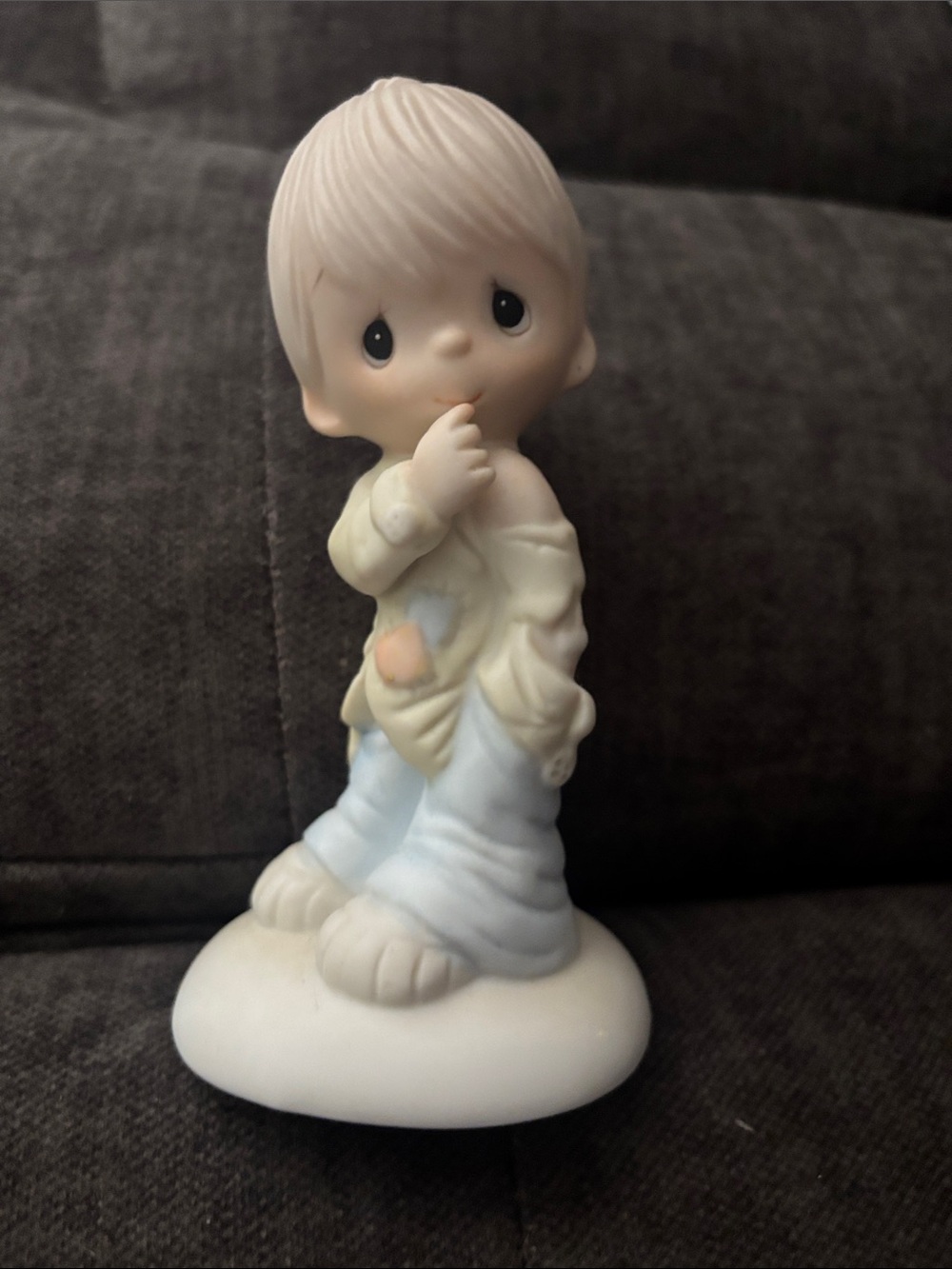 Rare - Vintage - 1978 Jonathan & David Enesco Figure “Smile God Loves You” 5”